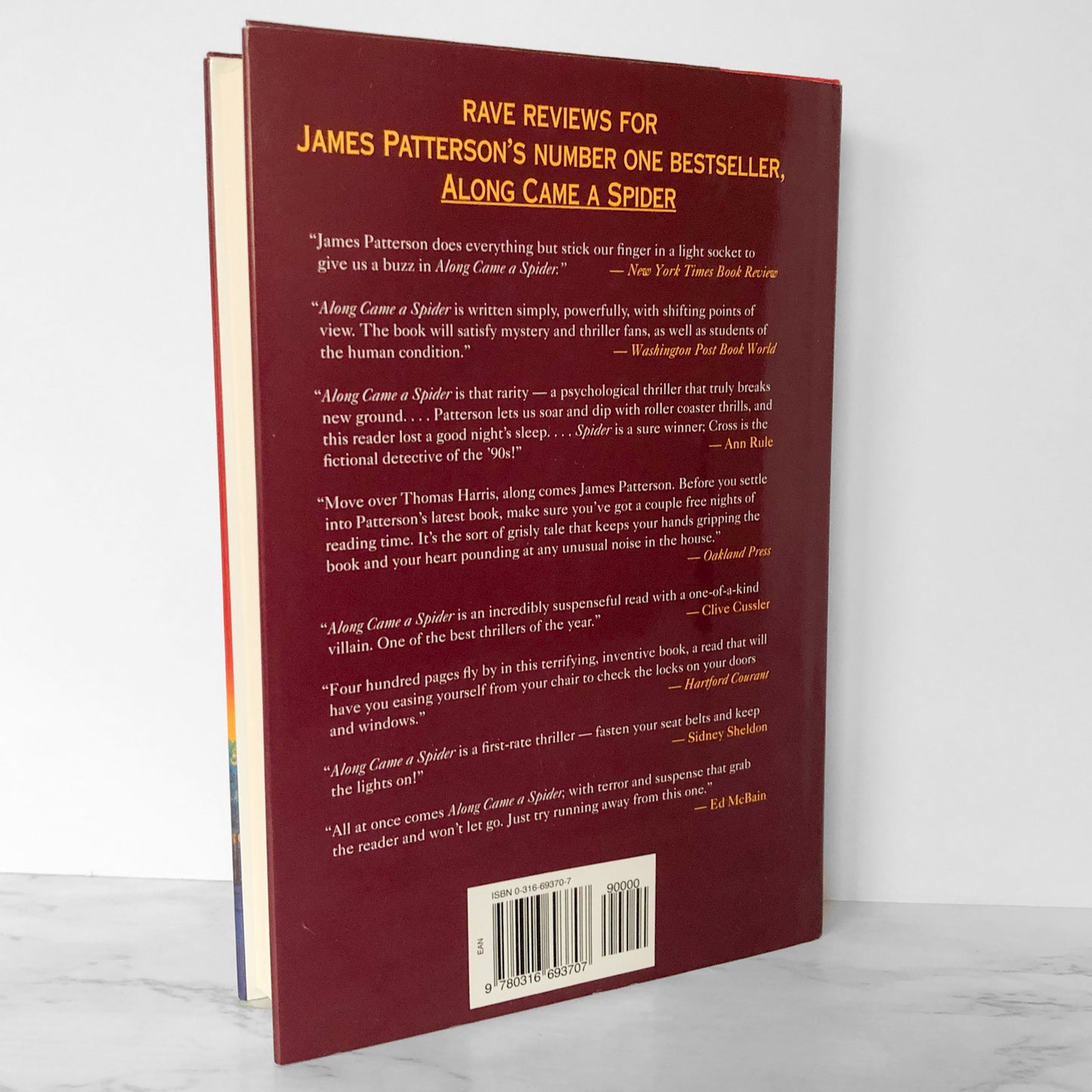 Kiss The Girls by James Patterson [FIRST EDITION / FIRST PRINTING] 1995