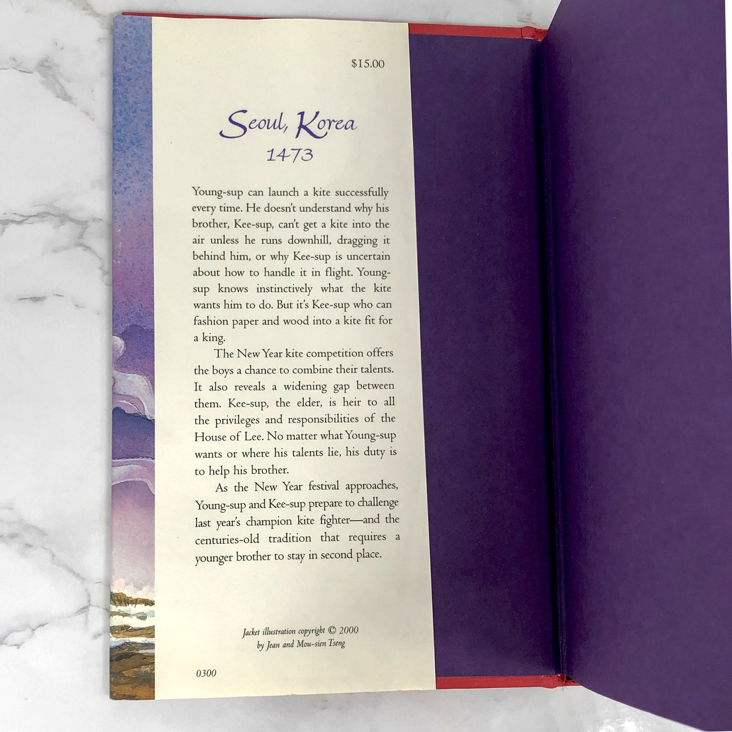 The Kite Fighters by Linda Sue Park [FIRST EDITION] 2000