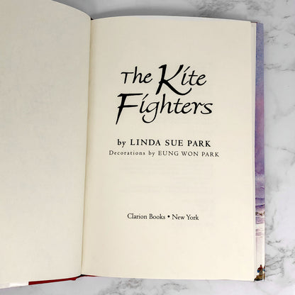 The Kite Fighters by Linda Sue Park [FIRST EDITION] 2000