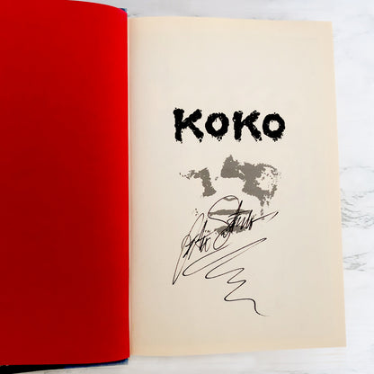 Koko by Peter Straub SIGNED! [FIRST EDITION / FIRST PRINTING]