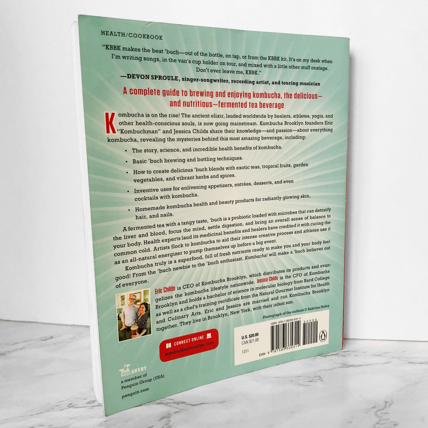 Kombucha! by Eric & Jessica Childs [FIRST EDITION / 2013] - Bookshop Apocalypse