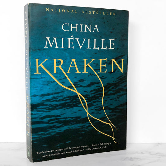 Kraken by China Miéville [FIRST PAPERBACK PRINTING] 2011 • Del-Rey