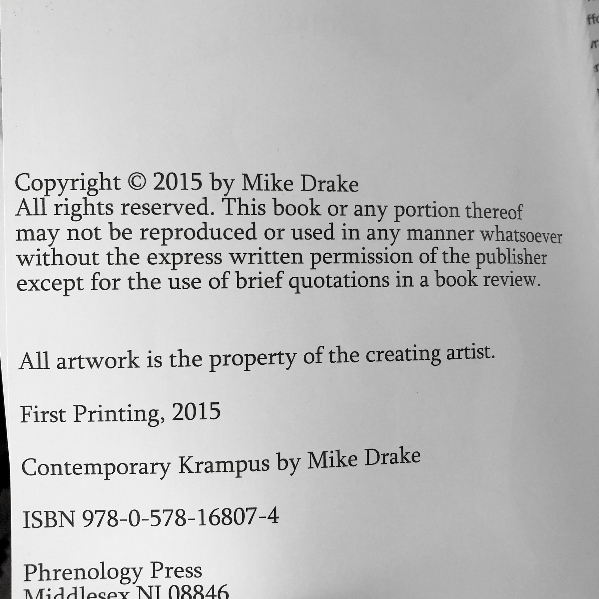 Contemporary Krampus: A Modern Look at an Ancient Legend by Mike Drake - Bookshop Apocalypse