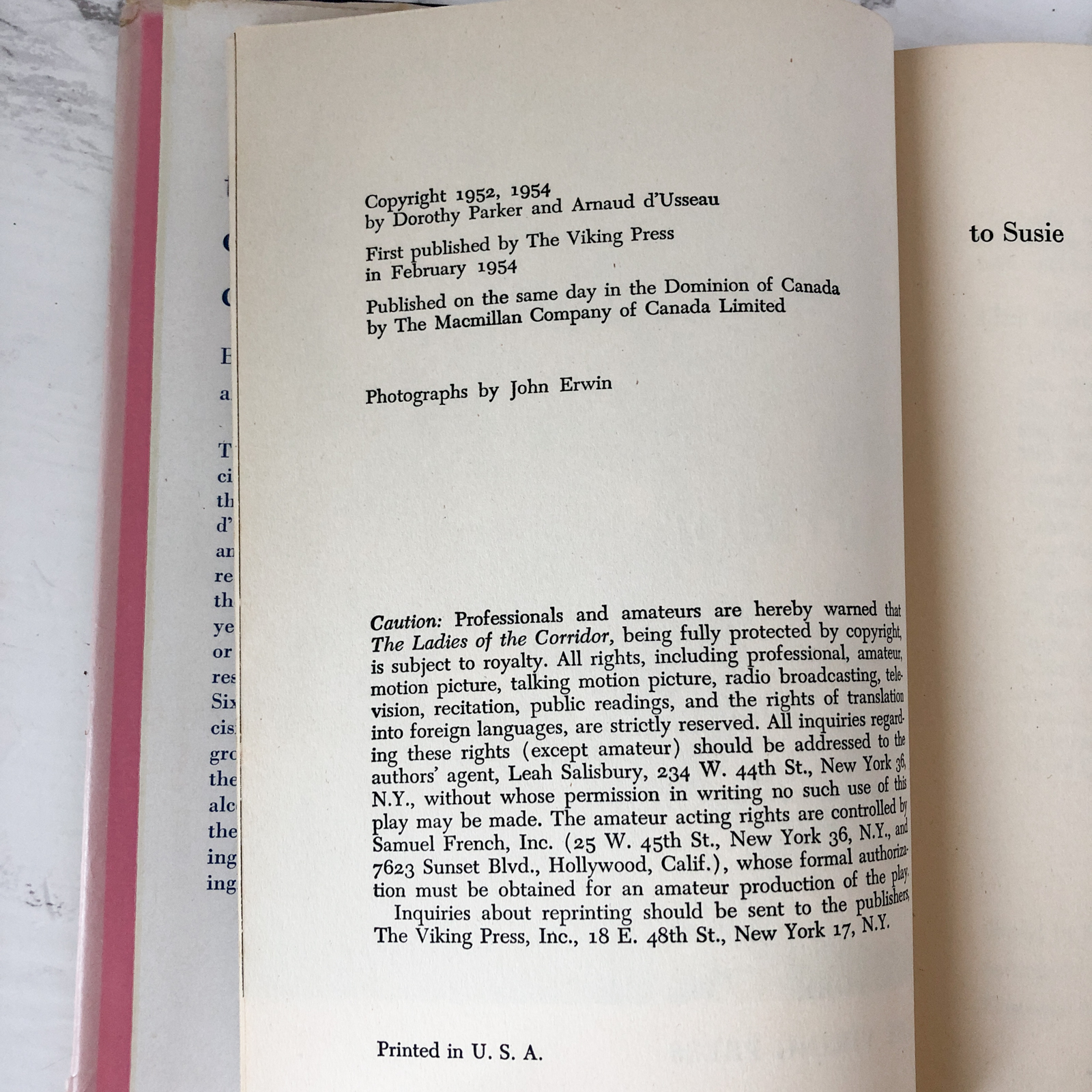 The Ladies of the Corridor by Dorothy Parker & Arnaud d'Usseau [BCE] - Bookshop Apocalypse