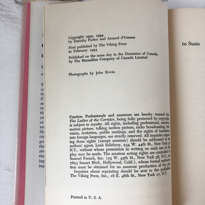 The Ladies of the Corridor by Dorothy Parker & Arnaud d'Usseau [BCE] - Bookshop Apocalypse