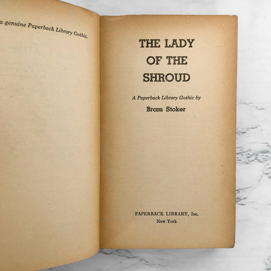 The Lady of the Shroud by Bram Stoker [1966 PAPERBACK]