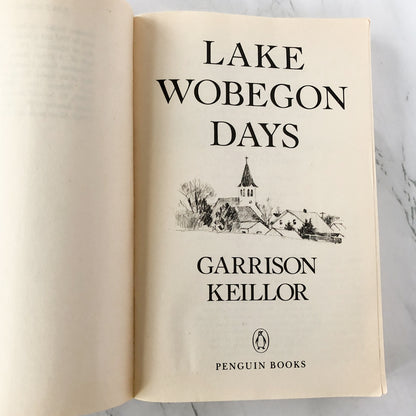 Lake Wobegon Days by Garrison Keillor [TRADE PAPERBACK] 1986 • Penguin