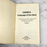 Cheiro's Language of the Hand: The Classic of Palmistry [1968 PAPERBACK]