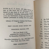 The Last Battle by C.S. Lewis [1978 PAPERBACK] - Bookshop Apocalypse