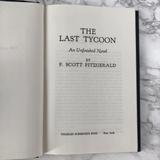 The Last Tycoon by F. Scott Fitzgerald [1969 BC HARDCOVER] - Bookshop Apocalypse