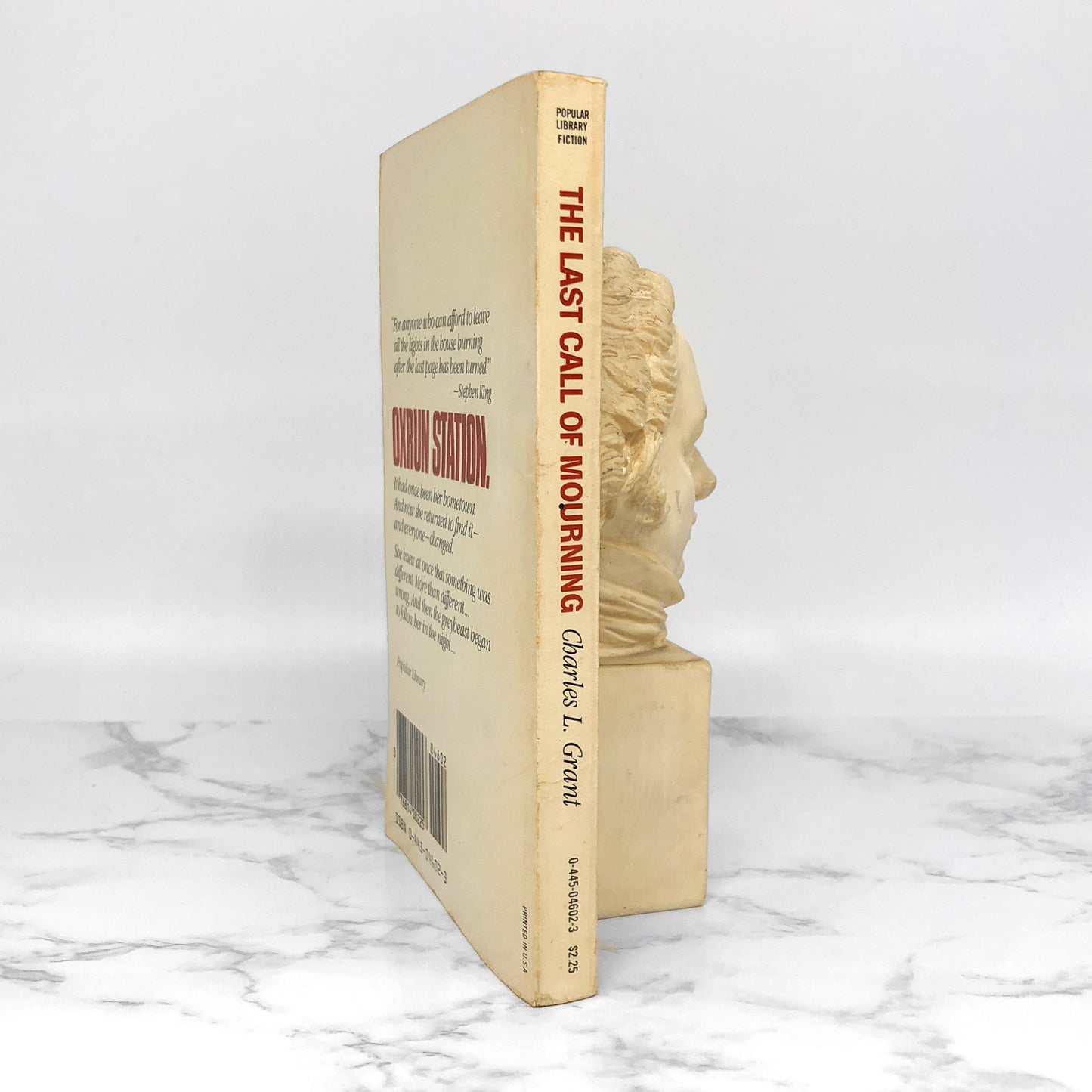 The Last Call of Mourning by Charles L. Grant [FIRST PAPERBACK PRINTING] 1980