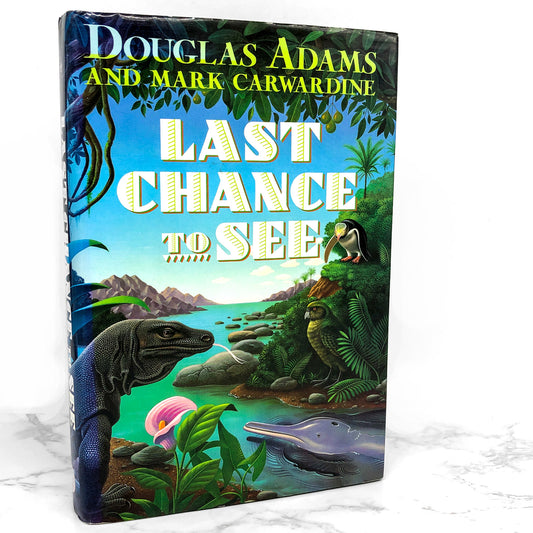 Last Chance to See by Douglas Adams & Mark Carwardine [FIRST EDITION / FIRST PRINTING] 1991