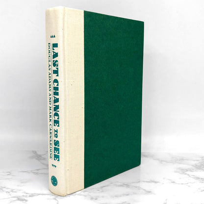 Last Chance to See by Douglas Adams & Mark Carwardine [FIRST EDITION / FIRST PRINTING] 1991