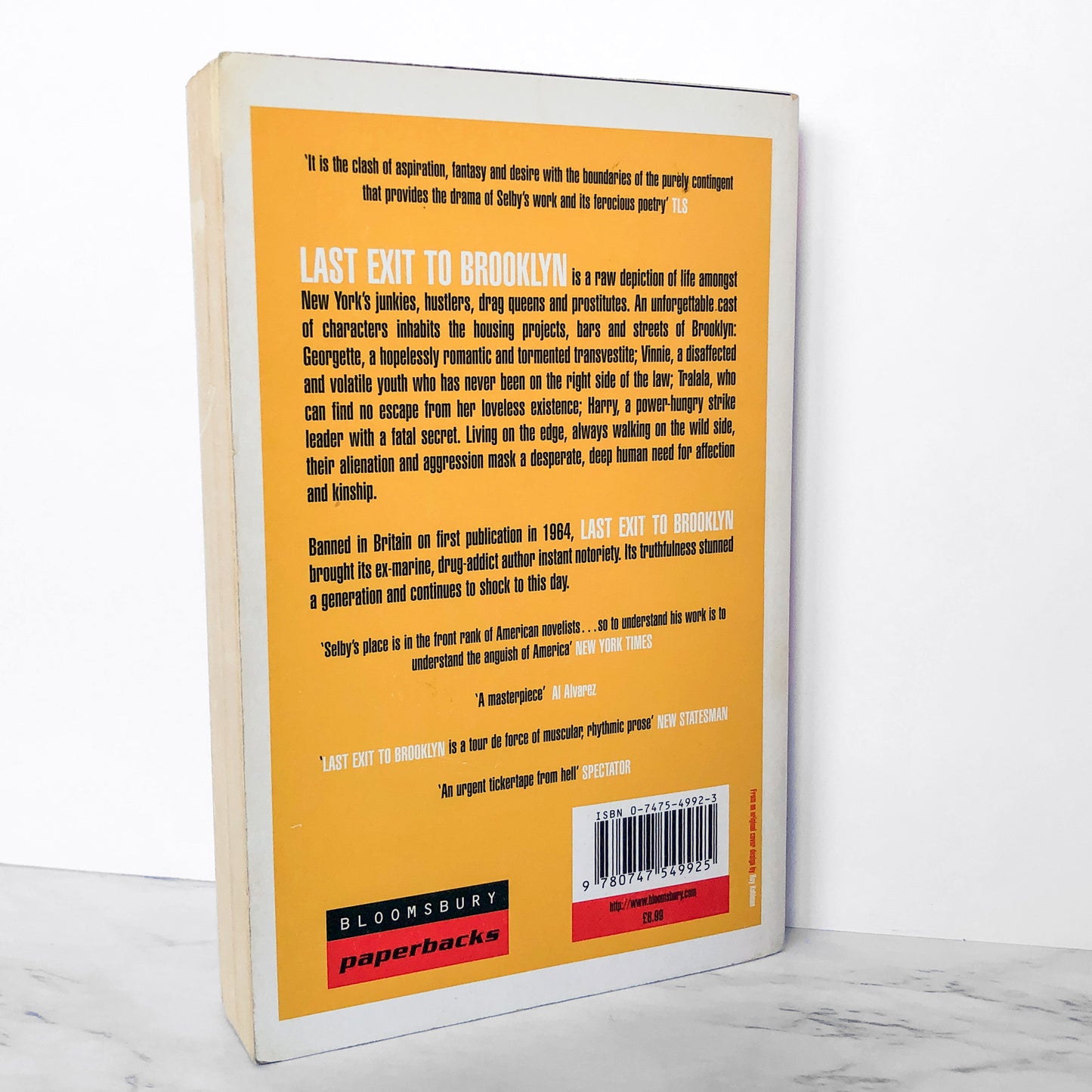 Last Exit to Brooklyn by Hubert Selby Jr. [U.K TRADE PAPERBACK] • Bloomsbury