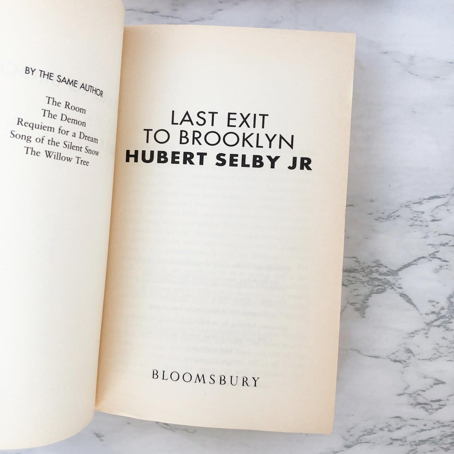 Last Exit to Brooklyn by Hubert Selby Jr. [U.K TRADE PAPERBACK] • Bloomsbury