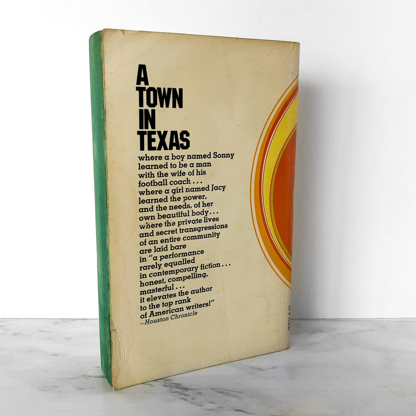 The Last Picture Show by Larry McMurtry [1971 PAPERBACK] • Dell