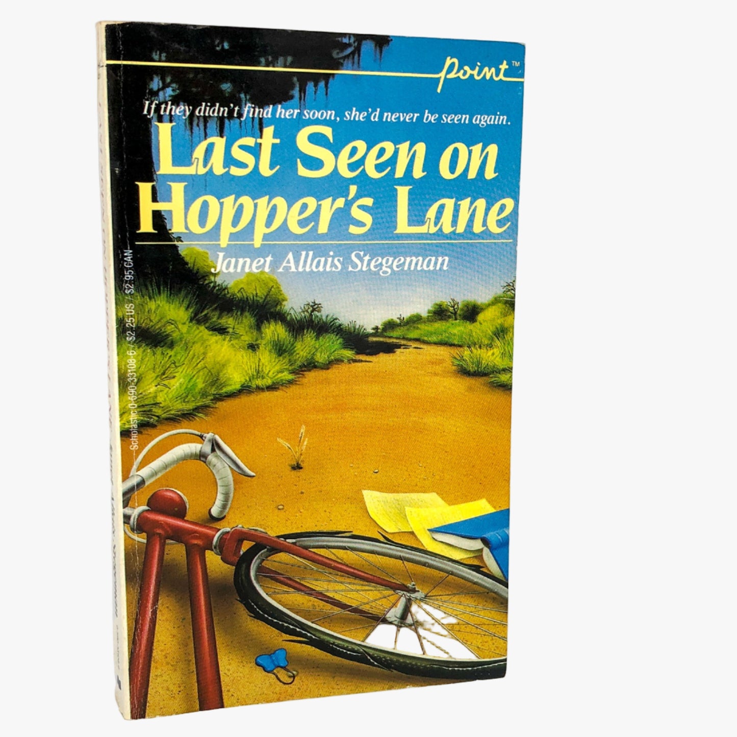 Last Seen on Hopper's Lane by Janet Allais Stegeman [FIRST EDITION PAPERBACK] 1982 • Point