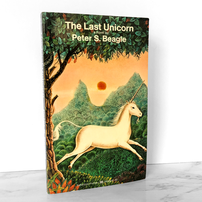 The Last Unicorn by Peter S. Beagle [FIRST PAPERBACK EDITION] 1975 • Ballantine