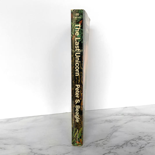 The Last Unicorn by Peter S. Beagle [FIRST PAPERBACK EDITION] 1975 • Ballantine