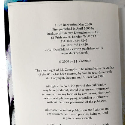 Layer Cake by J.J. Connolly [U.K. FIRST EDITION / 2000]