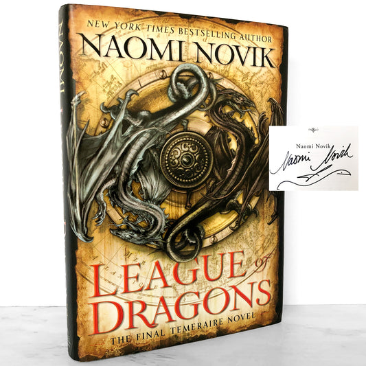 League of Dragons by Naomi Novik SIGNED! [FIRST EDITION / FIRST PRINTING] Temeraire #9