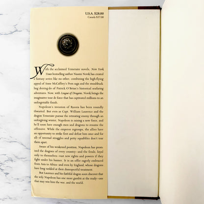 League of Dragons by Naomi Novik SIGNED! [FIRST EDITION / FIRST PRINTING] Temeraire #9