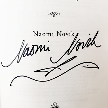 League of Dragons by Naomi Novik SIGNED! [FIRST EDITION / FIRST PRINTING] Temeraire #9