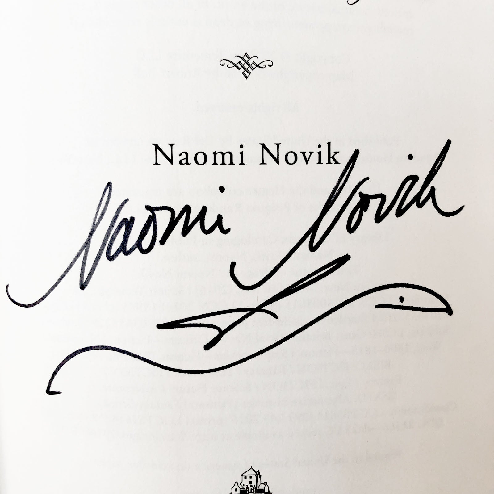 League of Dragons by Naomi Novik SIGNED! [FIRST EDITION / FIRST PRINTI