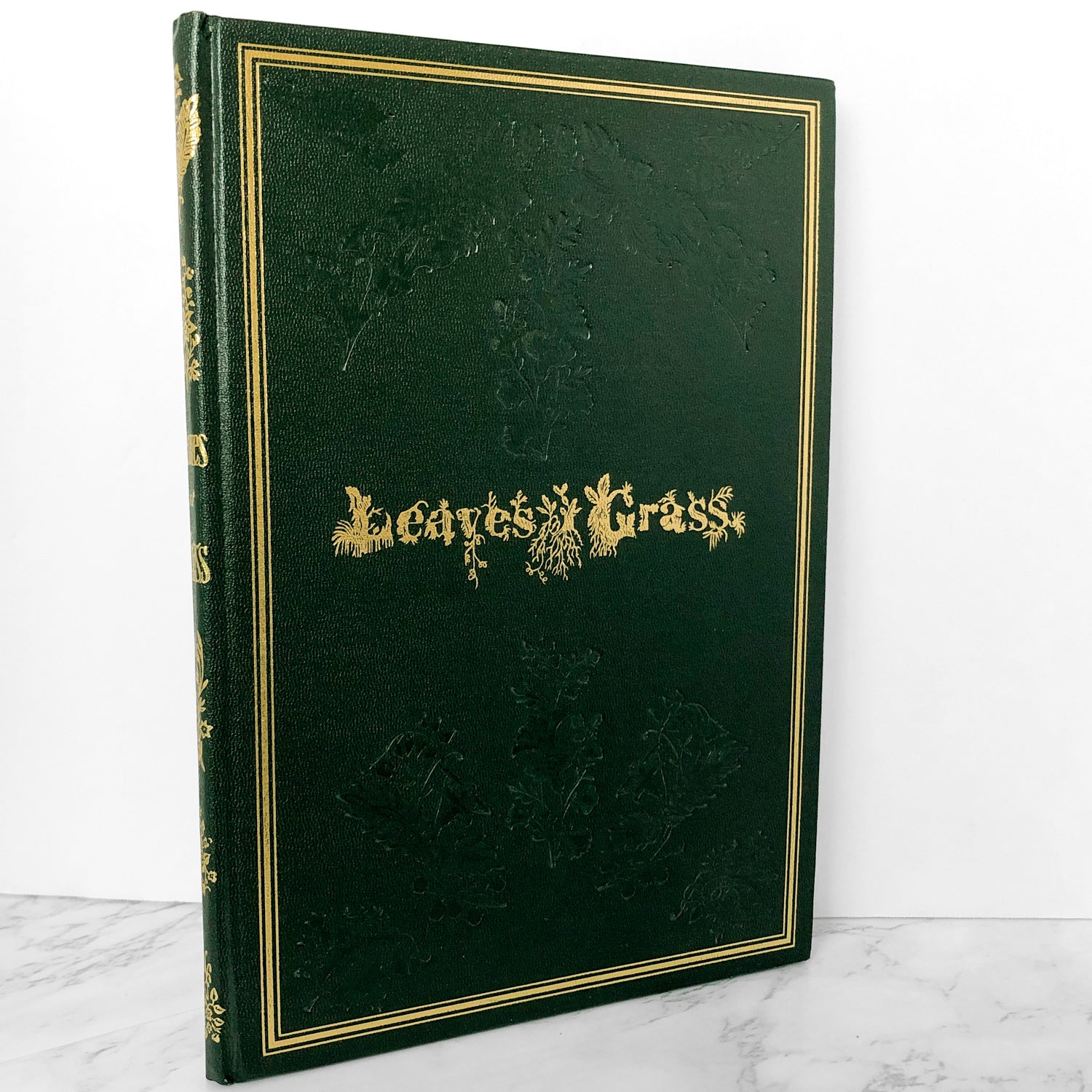 Leaves of Grass by Walt Whitman [FIRST EDITION FACSIMILE - 1992 1/2500] - Bookshop Apocalypse