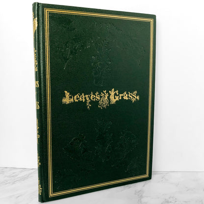 Leaves of Grass by Walt Whitman [FIRST EDITION FACSIMILE - 1992 1/2500] - Bookshop Apocalypse