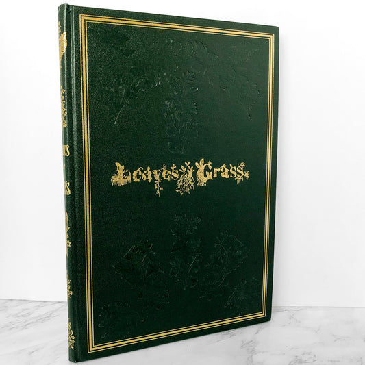 Leaves of Grass by Walt Whitman [FIRST EDITION FACSIMILE - 1992 1/2500] - Bookshop Apocalypse