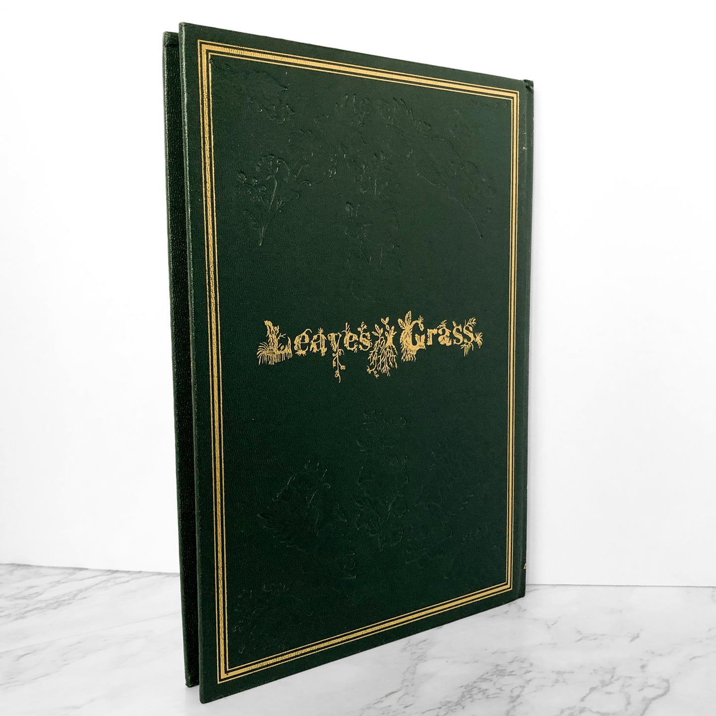 Leaves of Grass by Walt Whitman [FIRST EDITION FACSIMILE - 1992 1/2500] - Bookshop Apocalypse