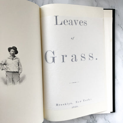 Leaves of Grass by Walt Whitman [FIRST EDITION FACSIMILE - 1992 1/2500] - Bookshop Apocalypse