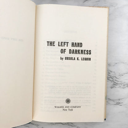 The Left Hand of Darkness by Ursula K. Le Guin [FIRST BOOK CLUB EDITION / 1969]