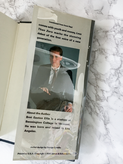 Less Than Zero by Bret Easton Ellis [FIRST EDITION] - Bookshop Apocalypse