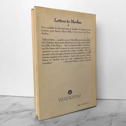 Letters To Merline: 1919-1922 by Rainer Maria Rilke [FIRST EDITION] - Bookshop Apocalypse