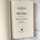 Letters To Merline: 1919-1922 by Rainer Maria Rilke [FIRST EDITION] - Bookshop Apocalypse