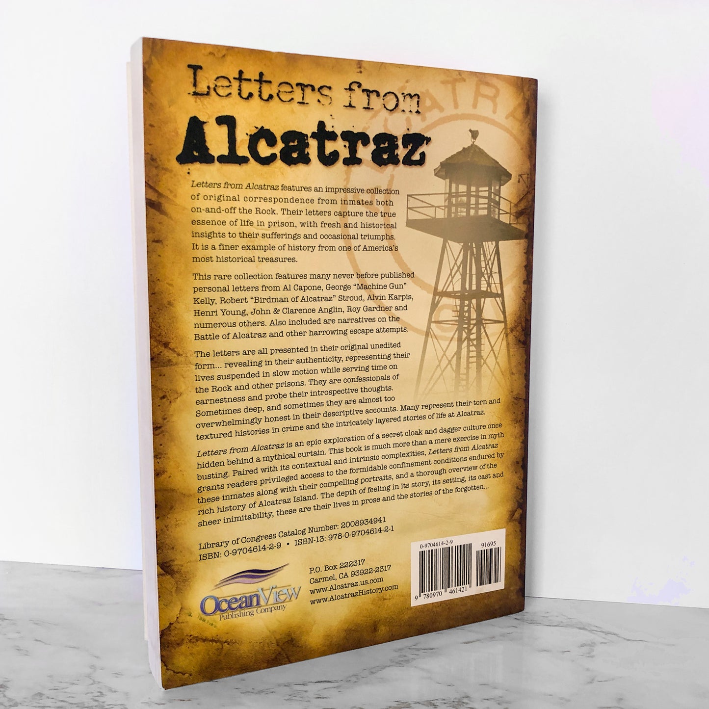 Letters from Alcatraz by Michael Esslinger SIGNED! [FIRST EDITION] 2008