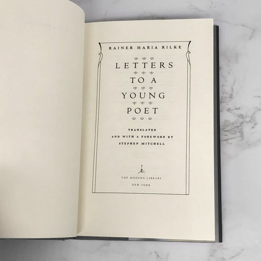 Letters to a Young Poet by Rainer Maria Rilke  [THE MODERN LIBRARY] 2001