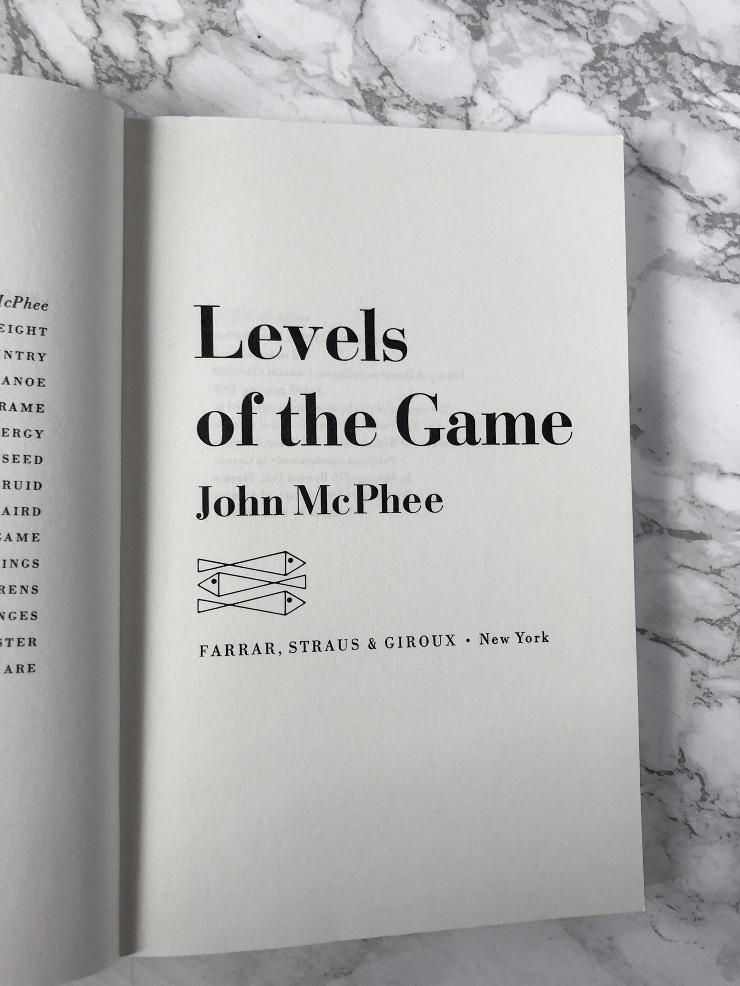Levels of the Game by John McPhee [TRADE PAPERBACK / 1979] - Bookshop Apocalypse
