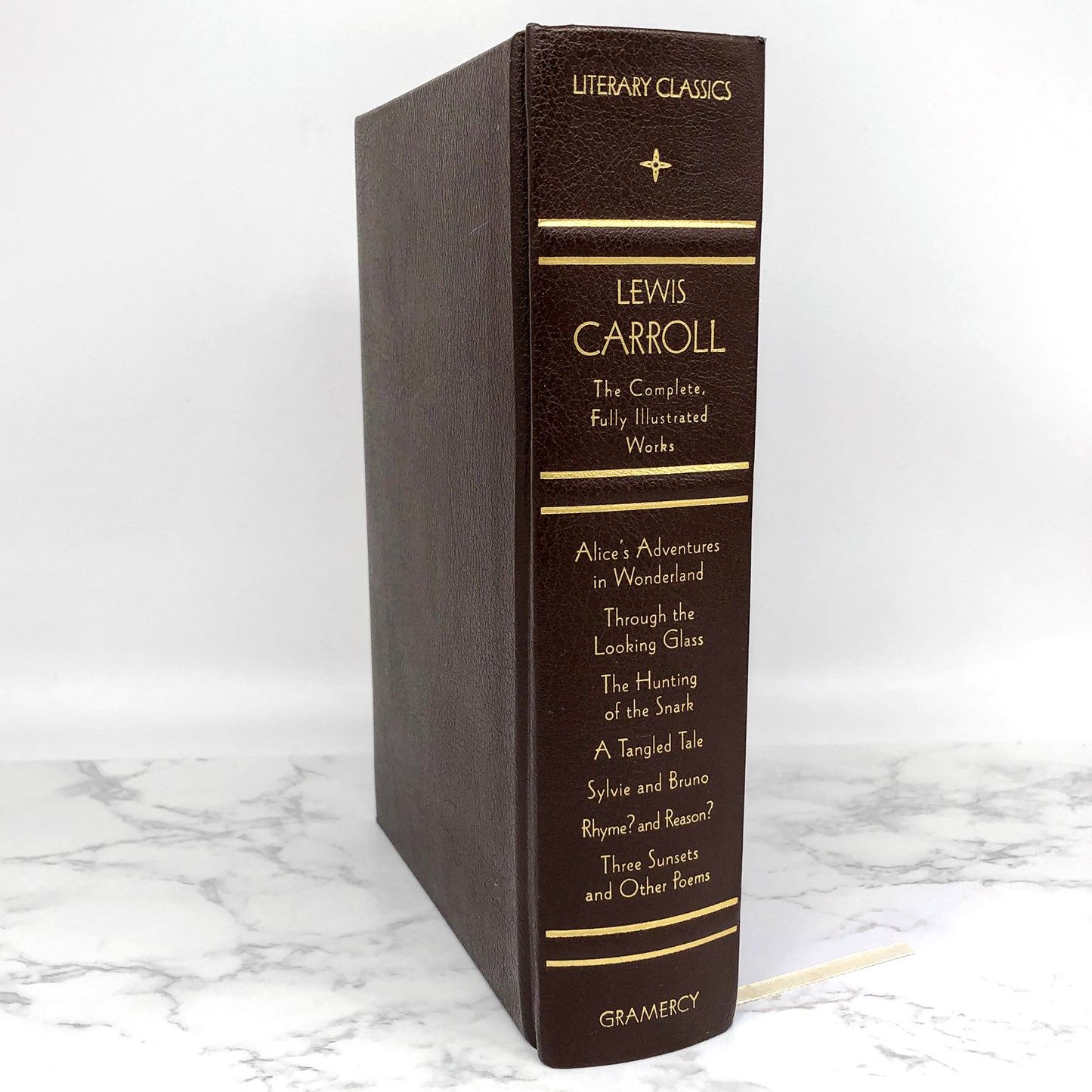 The Complete Illustrated Works of Lewis Carroll [LEATHER-BOUND OMNIBUS] 1982