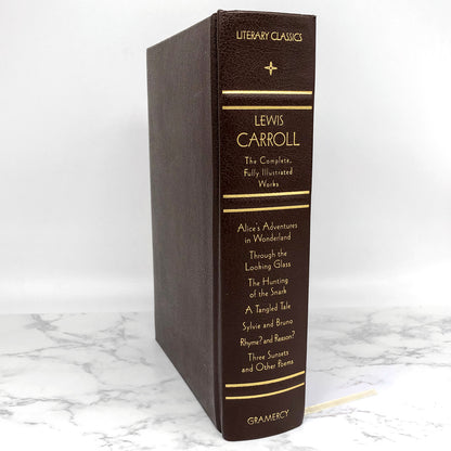 The Complete Illustrated Works of Lewis Carroll [LEATHER-BOUND OMNIBUS] 1982