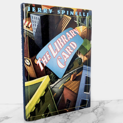 The Library Card by Jerry Spinelli [FIRST EDITION / FIRST PRINTING] 1997