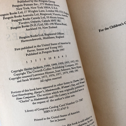 Life Among the Savages by Shirley Jackson - Bookshop Apocalypse