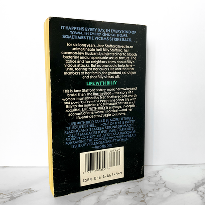 Life With Billy by Brian Vallée [FIRST PAPERBACK PRINTING / 1989] - Bookshop Apocalypse