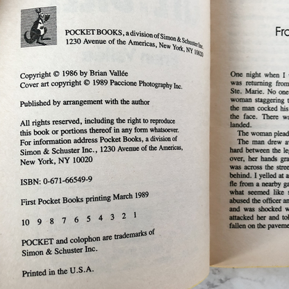 Life With Billy by Brian Vallée [FIRST PAPERBACK PRINTING / 1989] - Bookshop Apocalypse