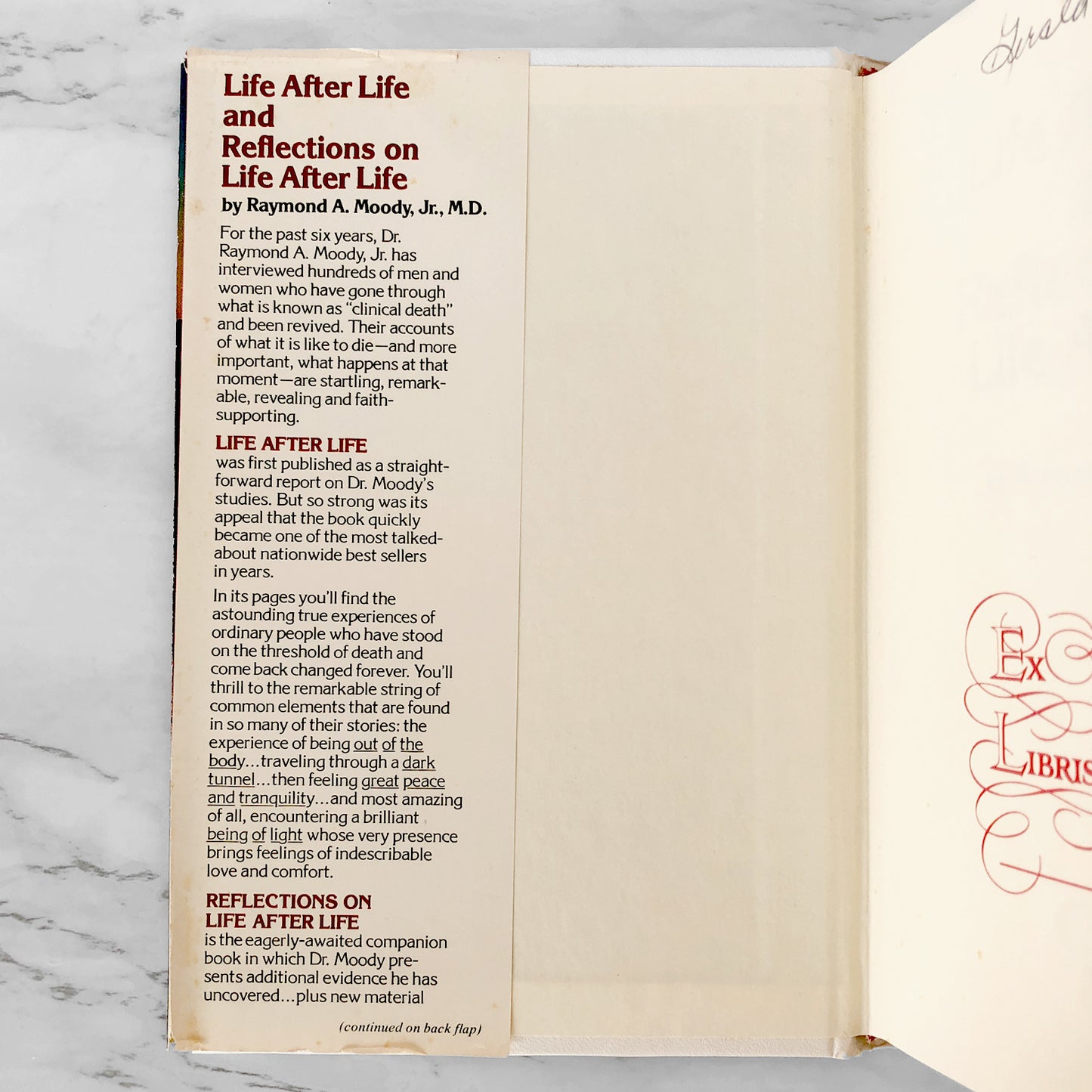 Life After Life: The Investigation of a Phenomenon by Raymond A. Moody Jr. [BOOK CLUB EDITION / 1975]