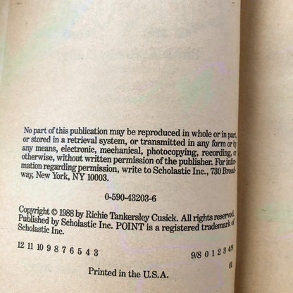The Lifeguard by Richie Tankersley Cusick [1988 PAPERBACK] - Bookshop Apocalypse