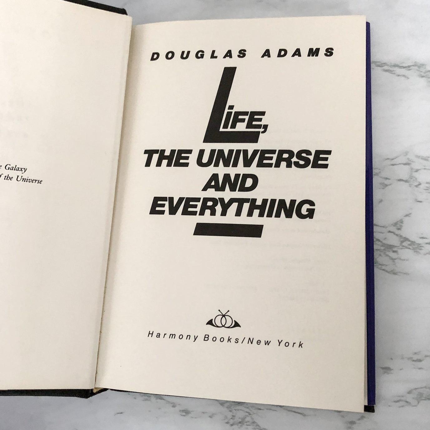Life, The Universe and Everything by Douglas Adams [FIRST EDITION / 1982]