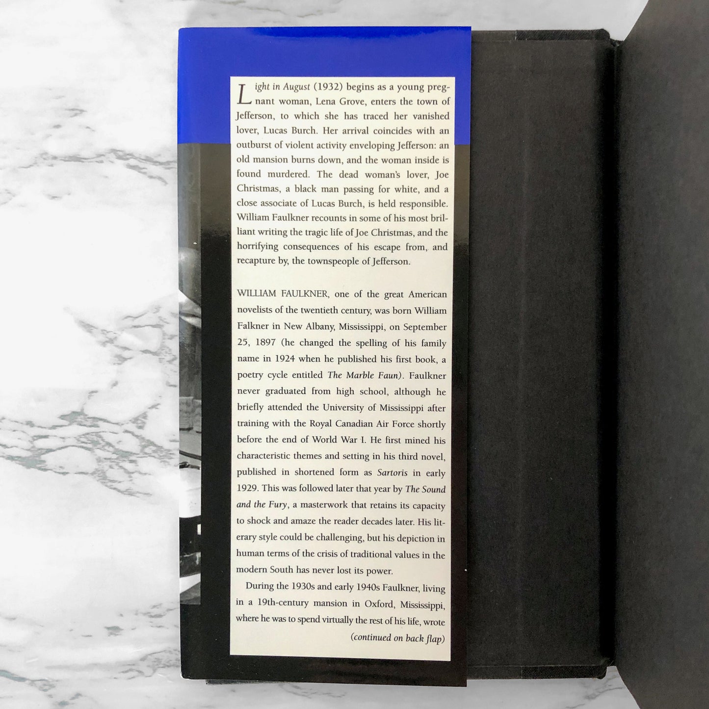 Light in August by William Faulkner [1997 HARDCOVER] • BOMC